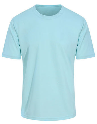 T-Shirt - light green/blue