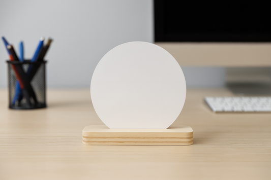 Wood frame - circle